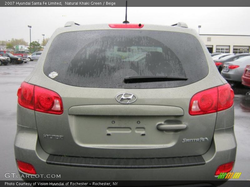 Natural Khaki Green / Beige 2007 Hyundai Santa Fe Limited