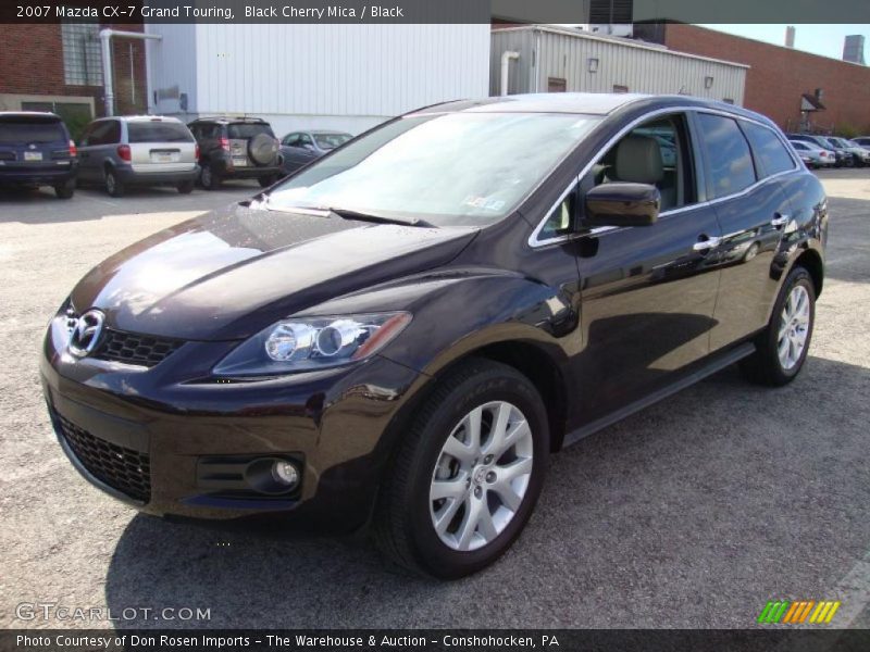 Black Cherry Mica / Black 2007 Mazda CX-7 Grand Touring