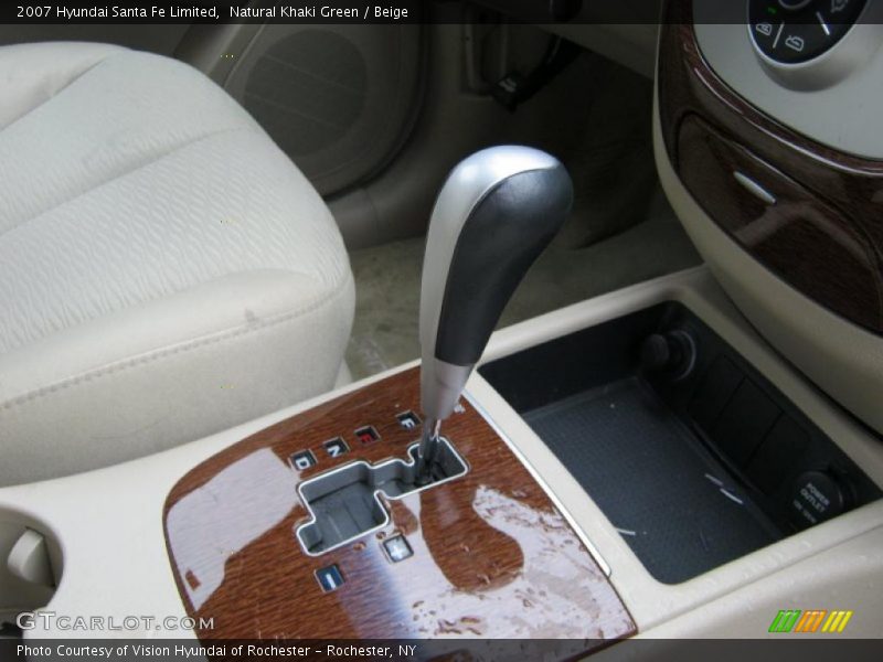 Natural Khaki Green / Beige 2007 Hyundai Santa Fe Limited