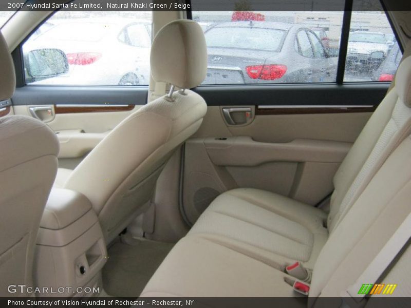 Natural Khaki Green / Beige 2007 Hyundai Santa Fe Limited