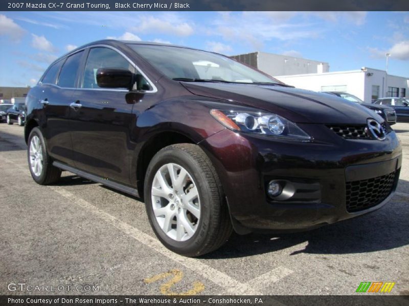 Black Cherry Mica / Black 2007 Mazda CX-7 Grand Touring