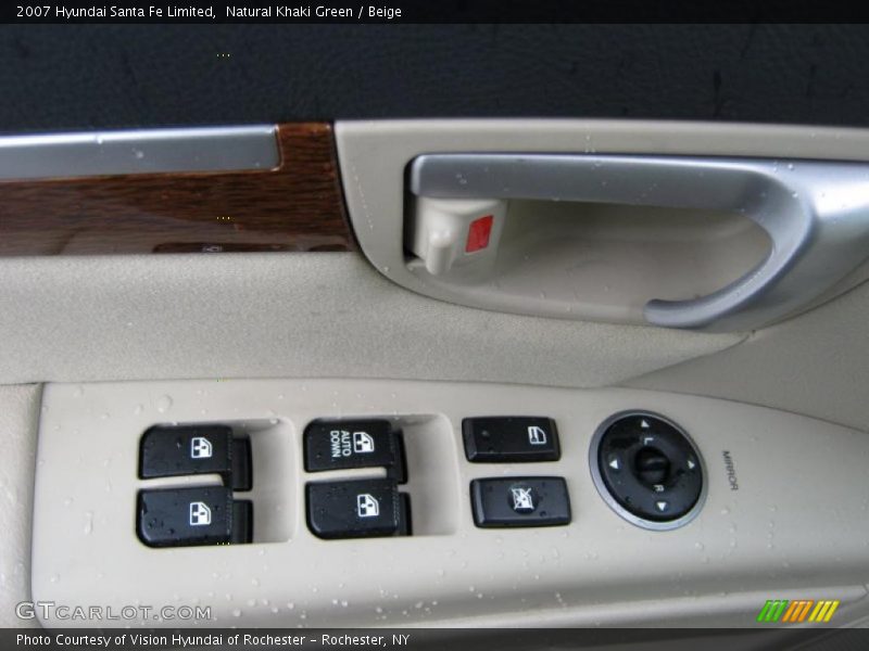Natural Khaki Green / Beige 2007 Hyundai Santa Fe Limited
