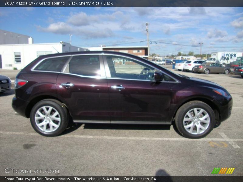 Black Cherry Mica / Black 2007 Mazda CX-7 Grand Touring
