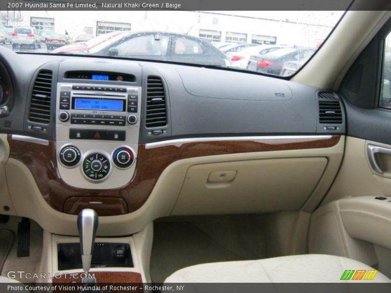 Natural Khaki Green / Beige 2007 Hyundai Santa Fe Limited