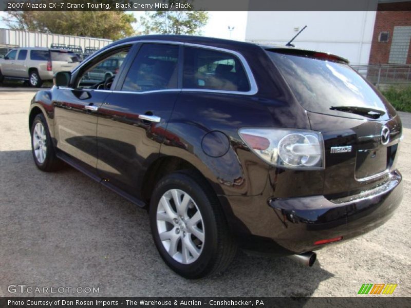Black Cherry Mica / Black 2007 Mazda CX-7 Grand Touring