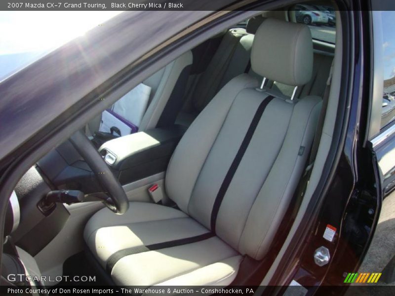 Black Cherry Mica / Black 2007 Mazda CX-7 Grand Touring