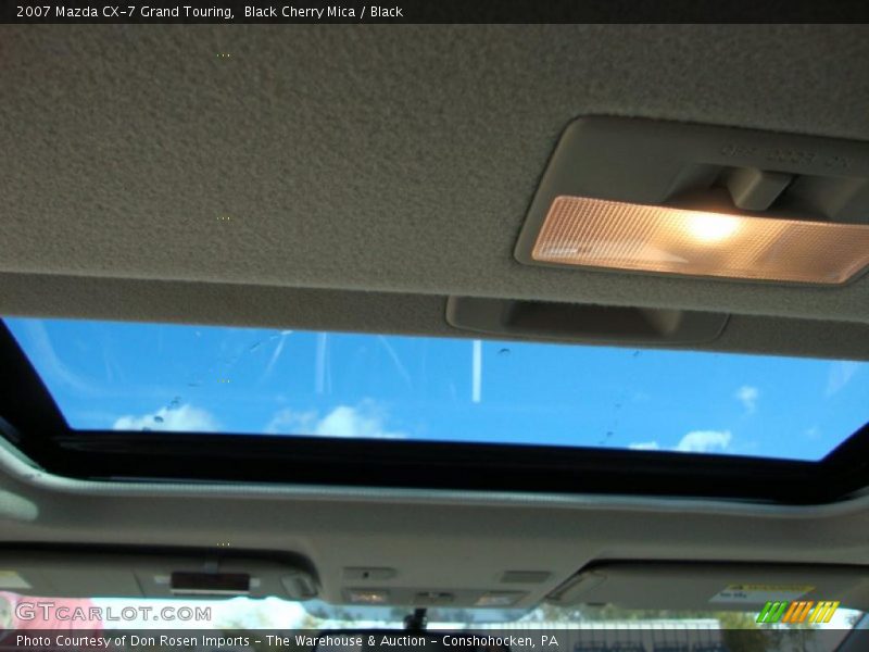 Black Cherry Mica / Black 2007 Mazda CX-7 Grand Touring