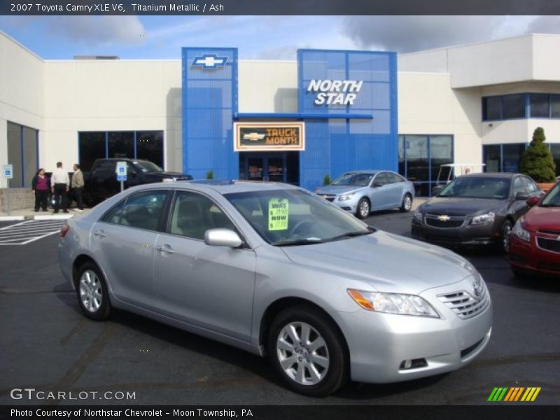 Titanium Metallic / Ash 2007 Toyota Camry XLE V6