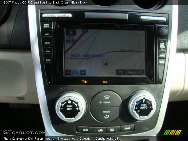 Black Cherry Mica / Black 2007 Mazda CX-7 Grand Touring