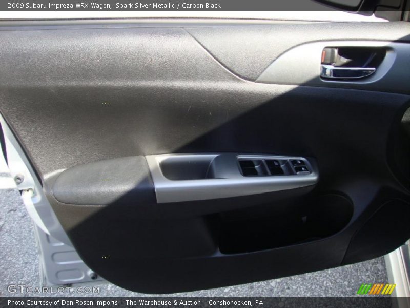 Spark Silver Metallic / Carbon Black 2009 Subaru Impreza WRX Wagon