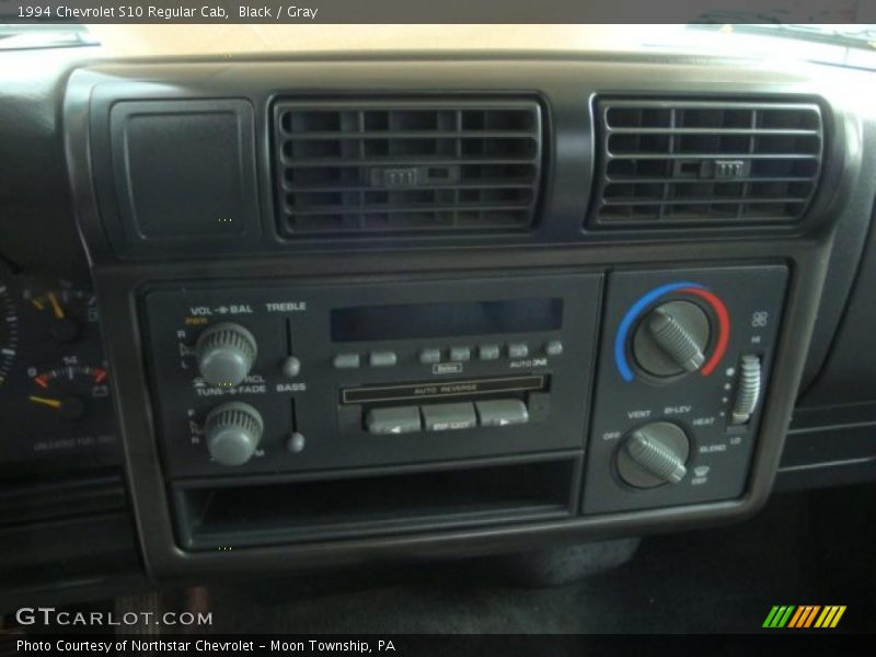 Controls of 1994 S10 Regular Cab
