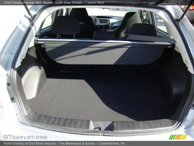 Spark Silver Metallic / Carbon Black 2009 Subaru Impreza WRX Wagon