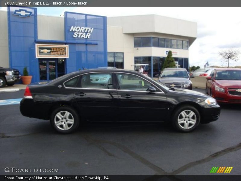 Black / Ebony Black 2007 Chevrolet Impala LS