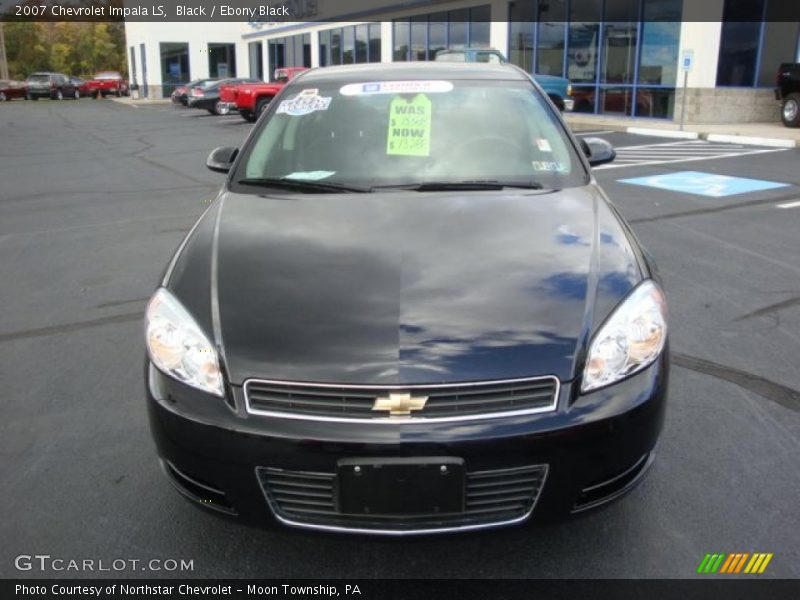 Black / Ebony Black 2007 Chevrolet Impala LS