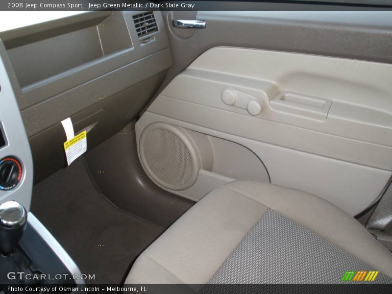 Jeep Green Metallic / Dark Slate Gray 2008 Jeep Compass Sport