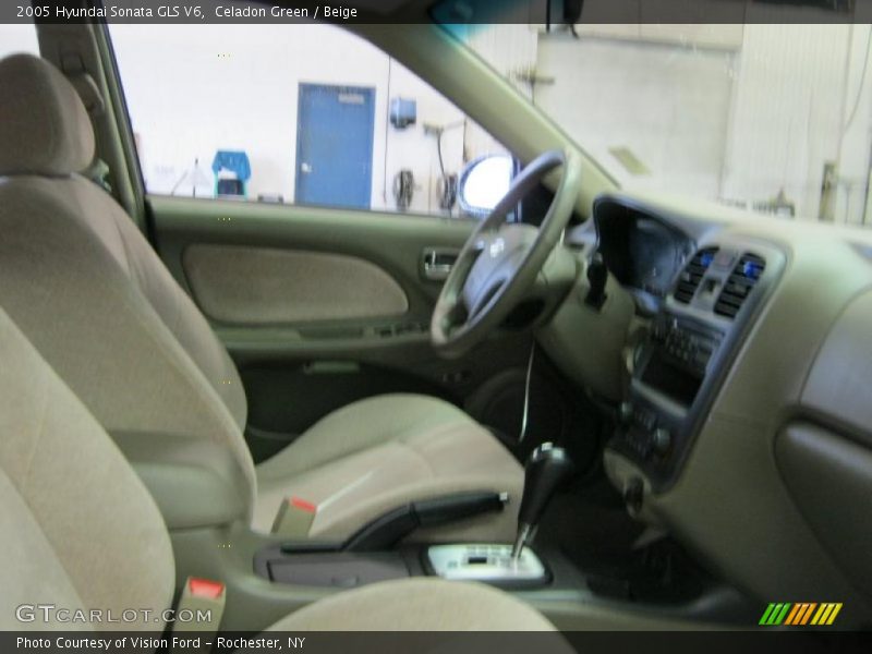Celadon Green / Beige 2005 Hyundai Sonata GLS V6