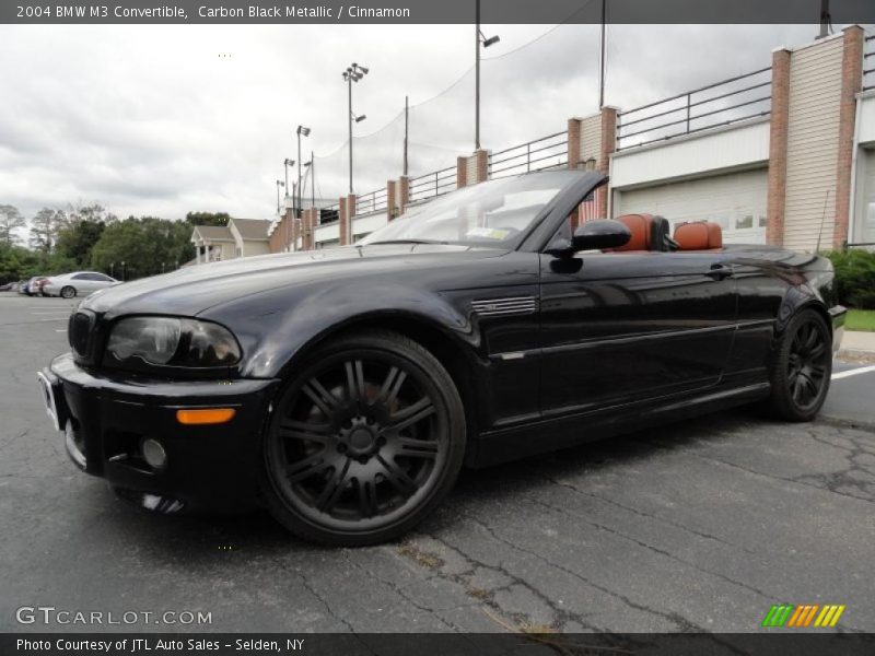 Carbon Black Metallic / Cinnamon 2004 BMW M3 Convertible