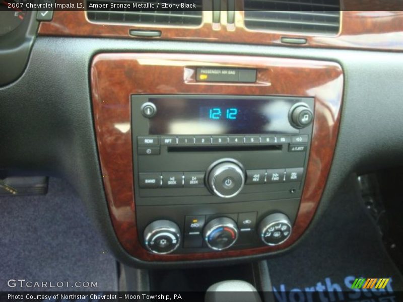 Amber Bronze Metallic / Ebony Black 2007 Chevrolet Impala LS