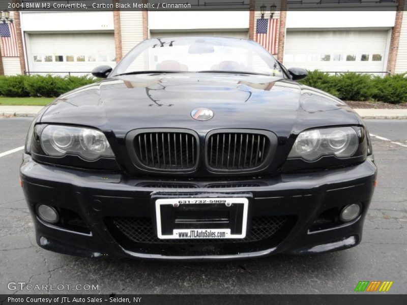 Carbon Black Metallic / Cinnamon 2004 BMW M3 Convertible