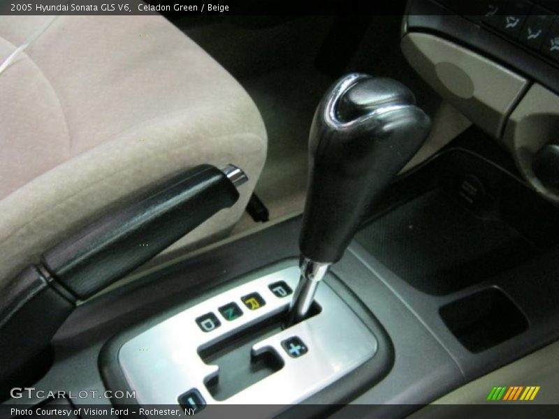 Celadon Green / Beige 2005 Hyundai Sonata GLS V6