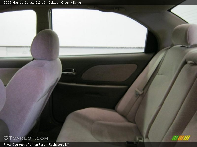 Celadon Green / Beige 2005 Hyundai Sonata GLS V6