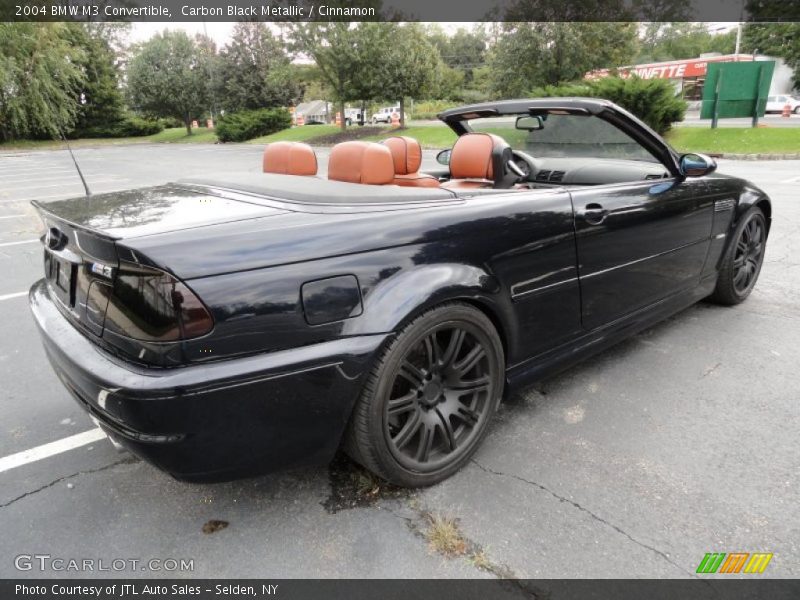 Carbon Black Metallic / Cinnamon 2004 BMW M3 Convertible