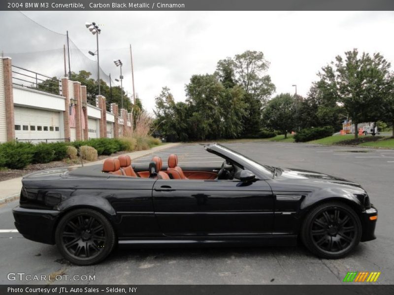 Carbon Black Metallic / Cinnamon 2004 BMW M3 Convertible