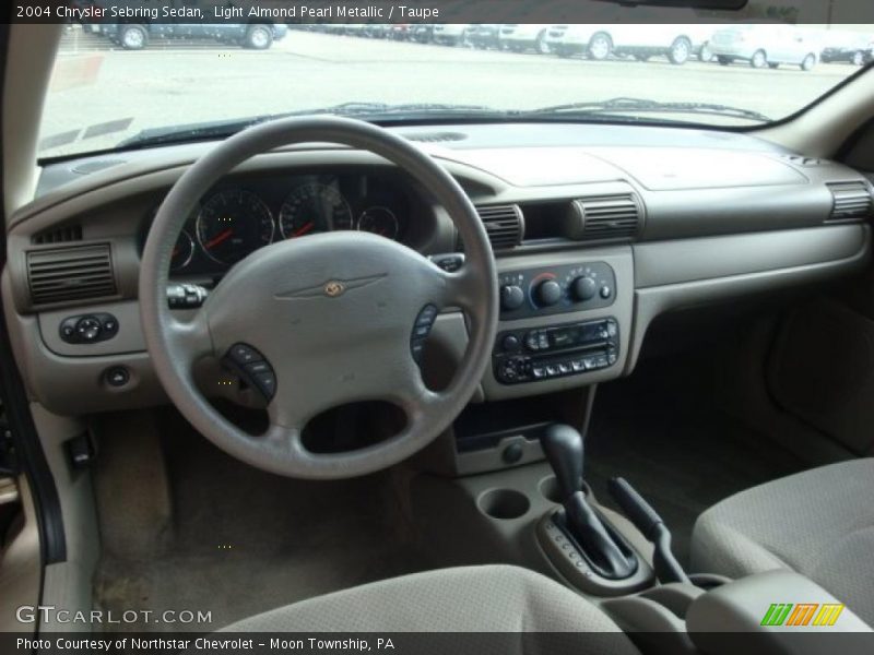 Light Almond Pearl Metallic / Taupe 2004 Chrysler Sebring Sedan