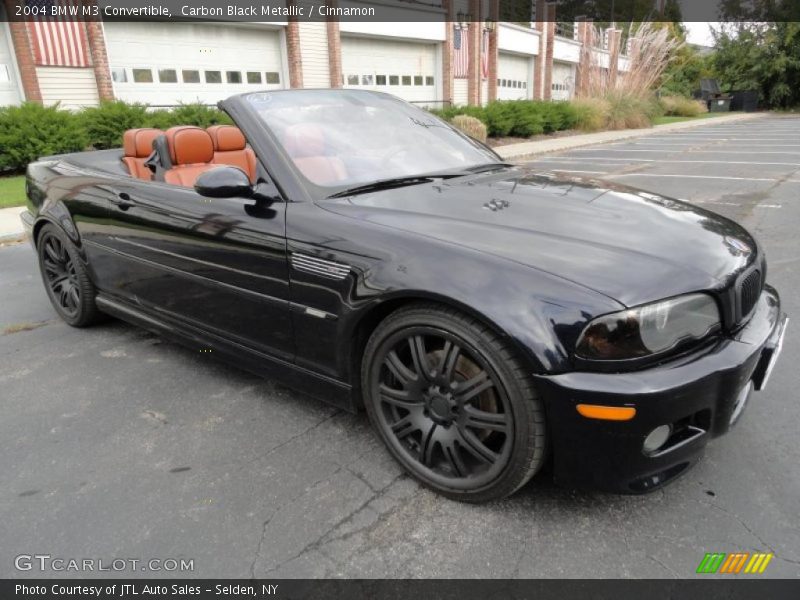 Carbon Black Metallic / Cinnamon 2004 BMW M3 Convertible