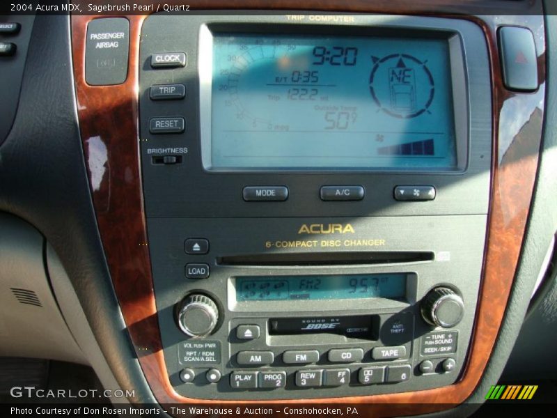 Controls of 2004 MDX 