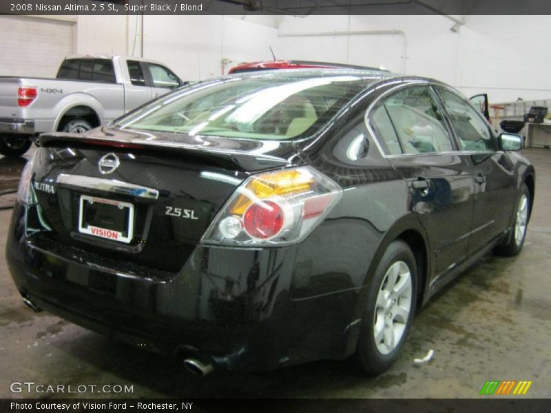 Super Black / Blond 2008 Nissan Altima 2.5 SL