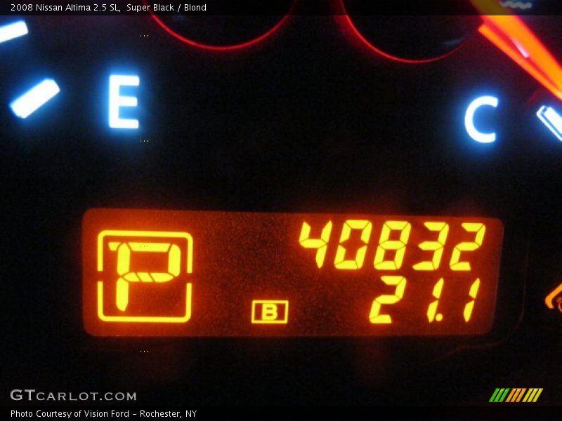 Super Black / Blond 2008 Nissan Altima 2.5 SL