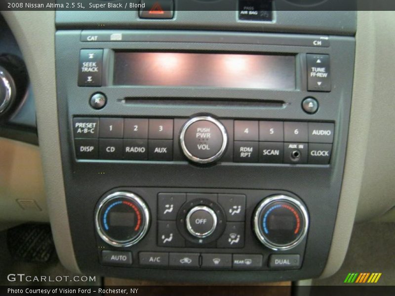 Super Black / Blond 2008 Nissan Altima 2.5 SL