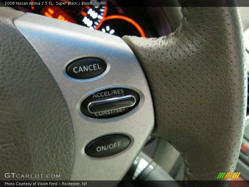 Super Black / Blond 2008 Nissan Altima 2.5 SL