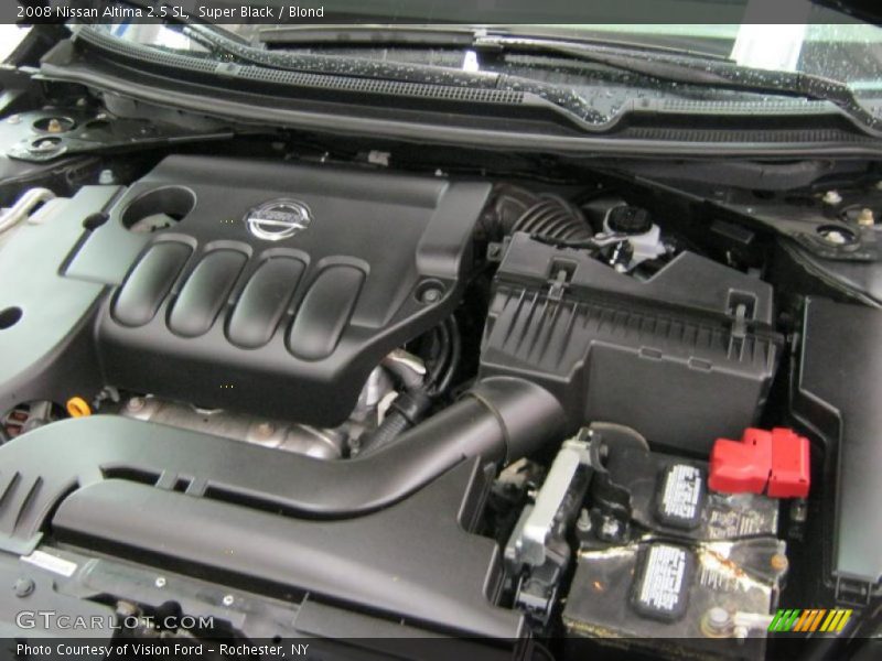 Super Black / Blond 2008 Nissan Altima 2.5 SL