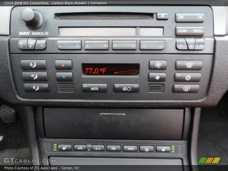 Controls of 2004 M3 Convertible