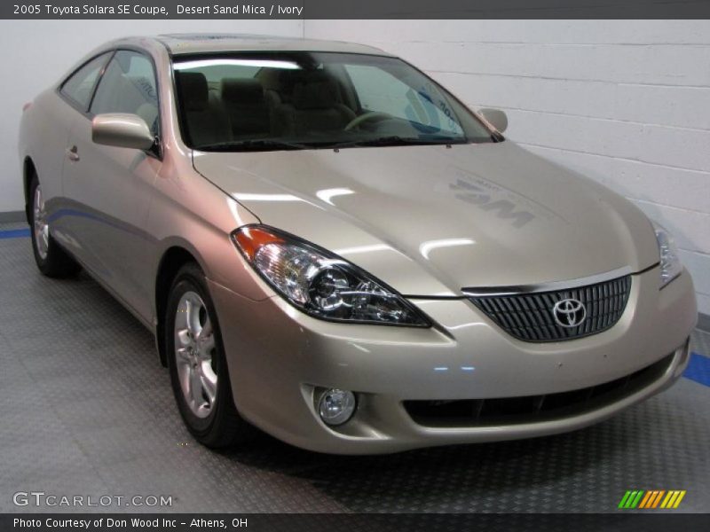 Desert Sand Mica / Ivory 2005 Toyota Solara SE Coupe