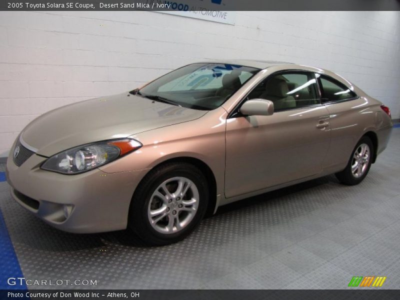 Desert Sand Mica / Ivory 2005 Toyota Solara SE Coupe