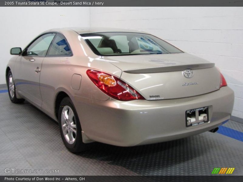 Desert Sand Mica / Ivory 2005 Toyota Solara SE Coupe