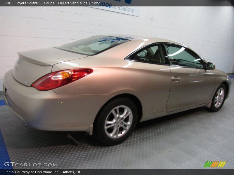 Desert Sand Mica / Ivory 2005 Toyota Solara SE Coupe