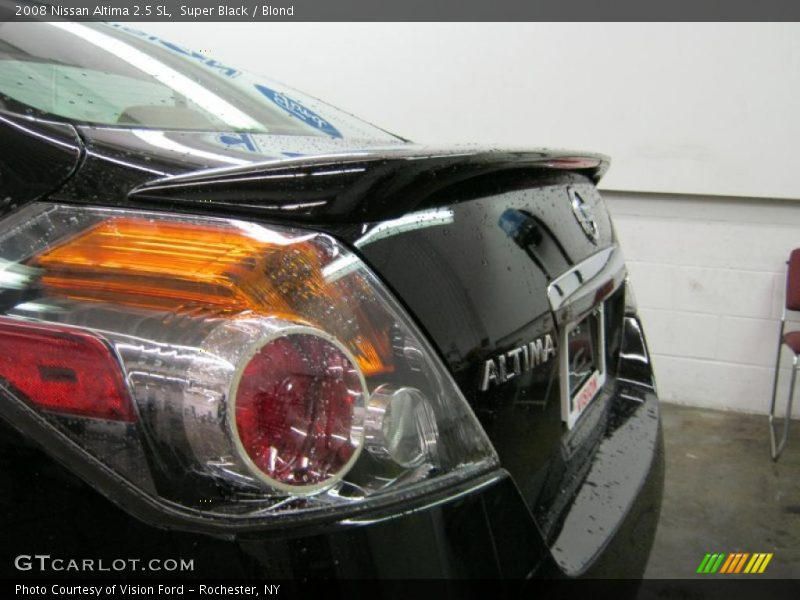 Super Black / Blond 2008 Nissan Altima 2.5 SL