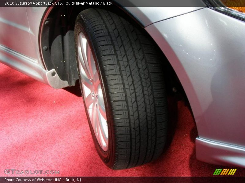 Quicksilver Metallic / Black 2010 Suzuki SX4 SportBack GTS