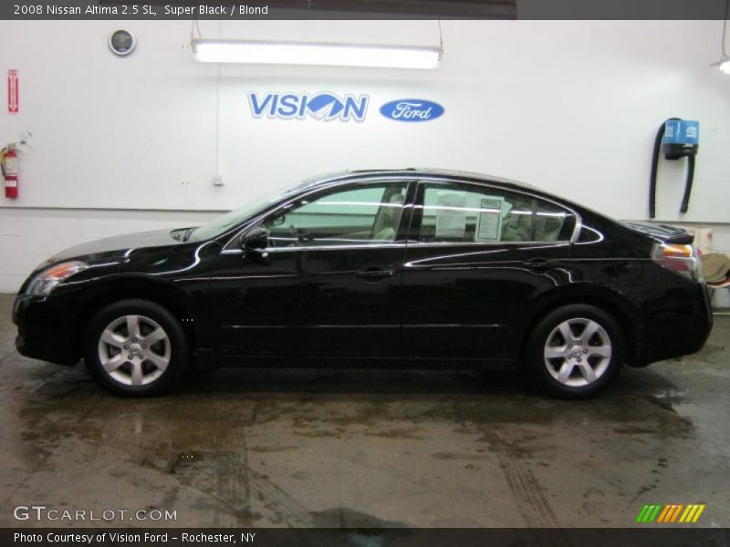 Super Black / Blond 2008 Nissan Altima 2.5 SL