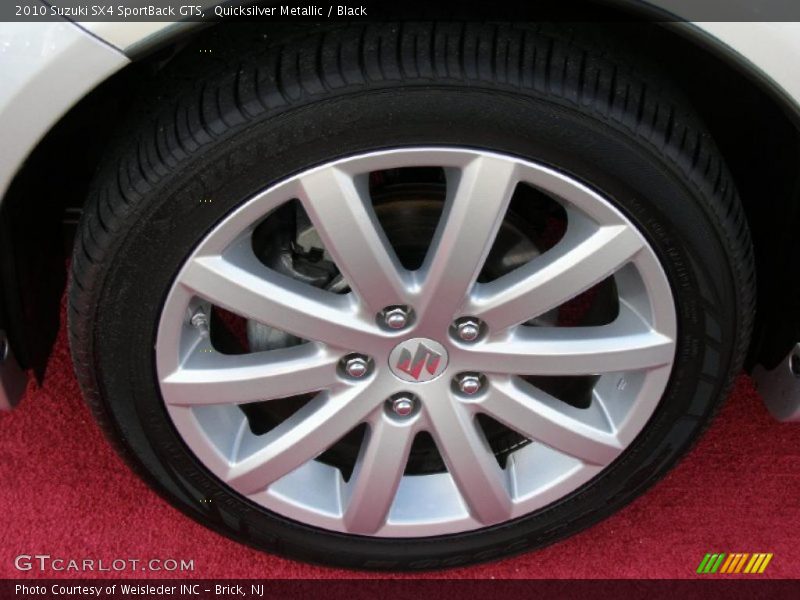 Quicksilver Metallic / Black 2010 Suzuki SX4 SportBack GTS