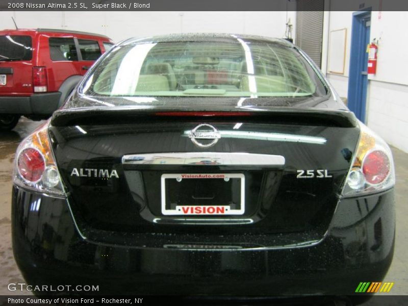 Super Black / Blond 2008 Nissan Altima 2.5 SL