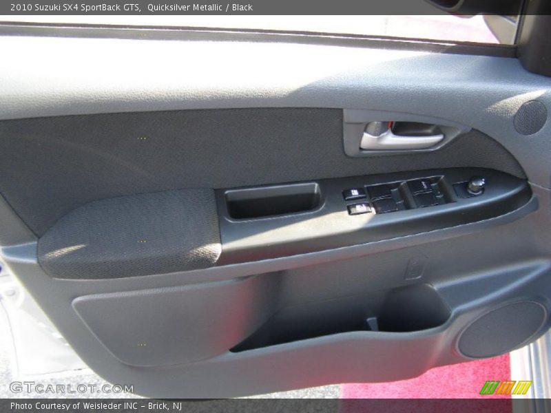 Quicksilver Metallic / Black 2010 Suzuki SX4 SportBack GTS
