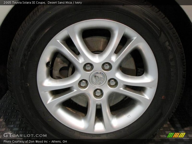 Desert Sand Mica / Ivory 2005 Toyota Solara SE Coupe
