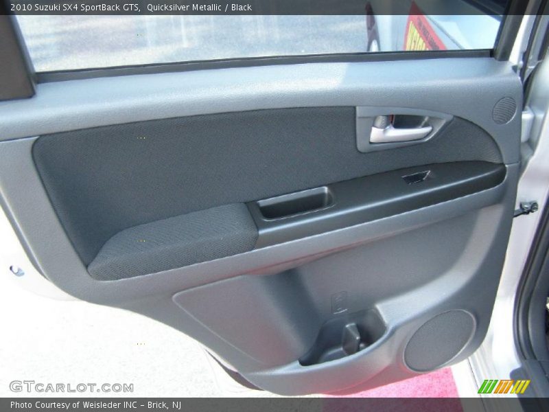 Quicksilver Metallic / Black 2010 Suzuki SX4 SportBack GTS