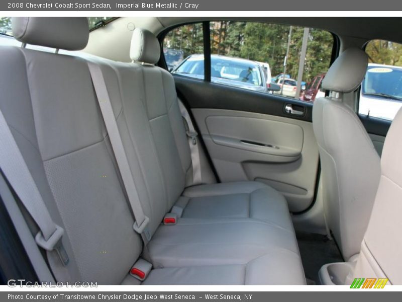 Imperial Blue Metallic / Gray 2008 Chevrolet Cobalt Sport Sedan