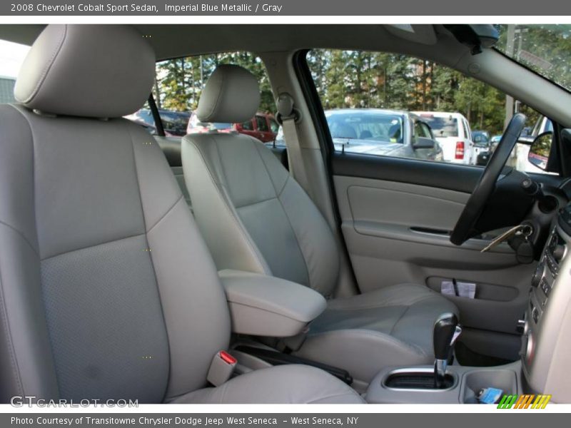 Imperial Blue Metallic / Gray 2008 Chevrolet Cobalt Sport Sedan